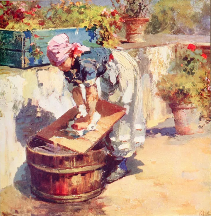 Vincenzo Irolli, 1911, olio