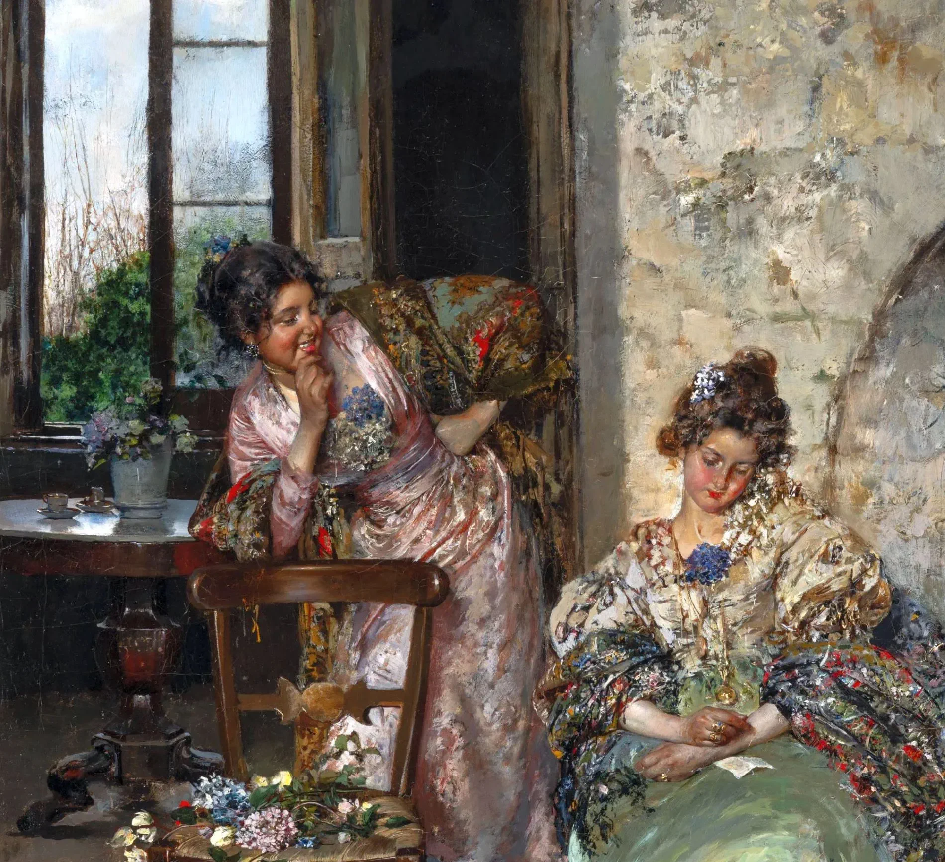 Vincenzo Irolli, La sposa imbronciata, particolare